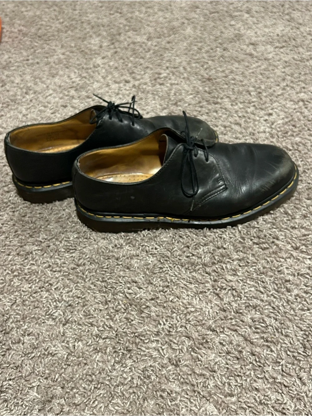 Dr Martens Smooth Leather Oxford Shoes Black Men’s , size 11